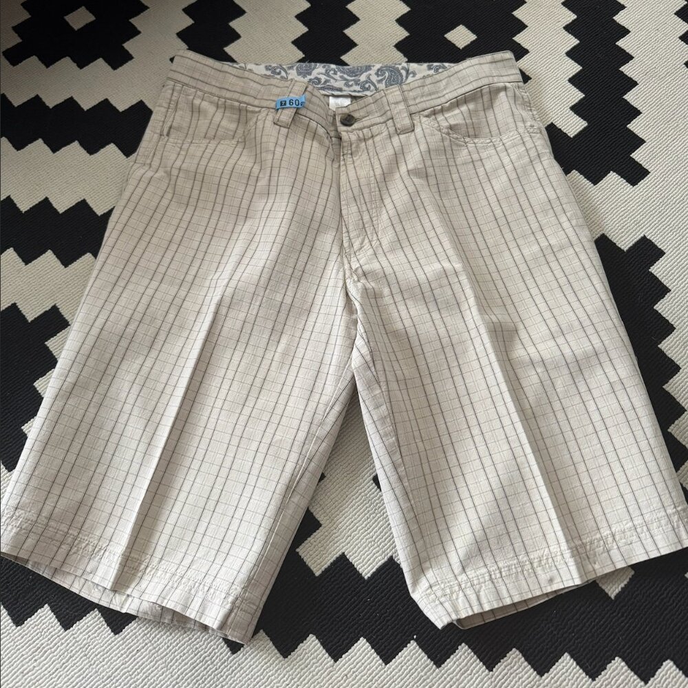 Men's Cotton Reels 1985 plaid shorts - Picture 1 of 4